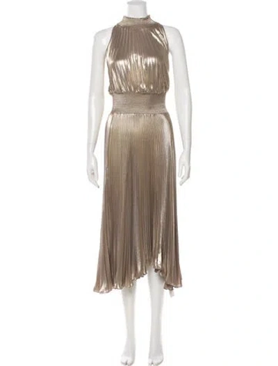 Pre-owned A.l.c Mock Neck Long Dress W/ Tags