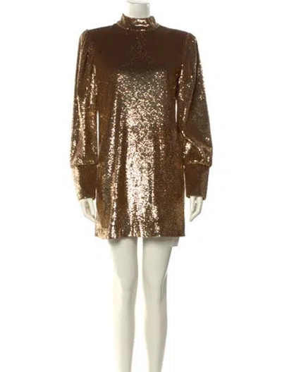 Pre-owned A.l.c Mock Neck Mini Dress