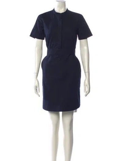 Pre-owned A.l.c Mock Neck Mini Dress W/ Tags In Black
