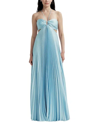 A.l.c . Moira Dress In Blue