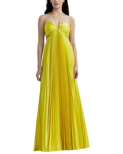 A.l.c . Moira Dress In Yellow