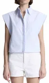 A.l.c Monte Top In Acqua In Blue