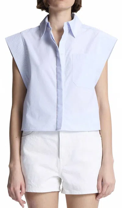 A.l.c Monte Top In Acqua In Blue