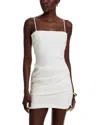 A.l.c A. L.c. Mya Ruched Dress In White