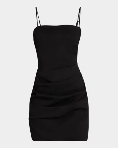 A.L.C MYA SLEEVELESS DRAPED MINI DRESS