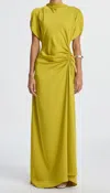 A.l.c Nadia Long Gown In Cactus Blo