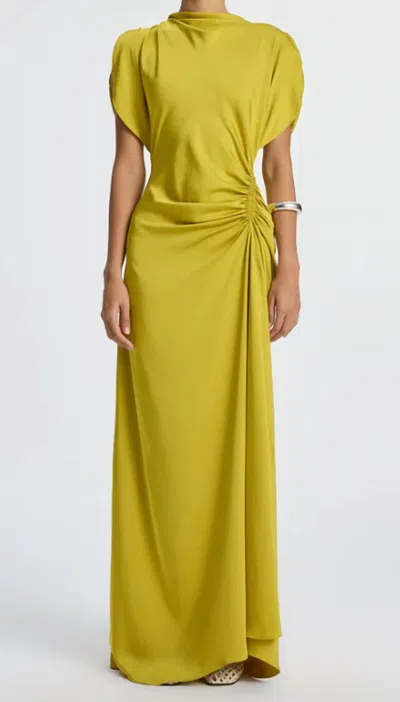 A.l.c Nadia Long Gown In Cactus Blo