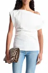 A.l.c Nara Off Shoulder Top In White In White