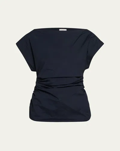 A.l.c Nara One-shoulder Top In Blue