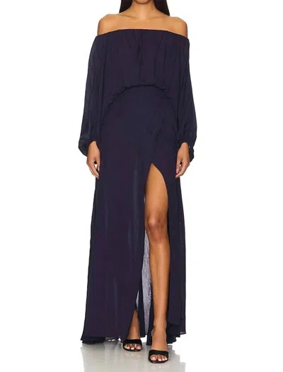 A.l.c Natalia Dress In Maritime Navy In Multi