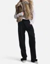 A.l.c Naya Fur Vest In Brown In Brown