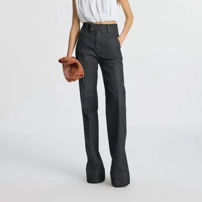 A.l.c Nell Top In White In Blue