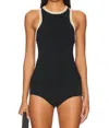 A.l.c Nelly Racerback Tank Top In Black