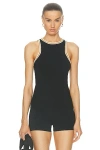 A.l.c Nelly Racerback Tank Top In Black