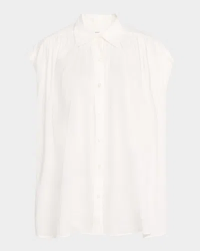 A.l.c Nessa Button-front Top