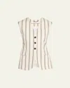 A.l.c Noa Stripe Vest