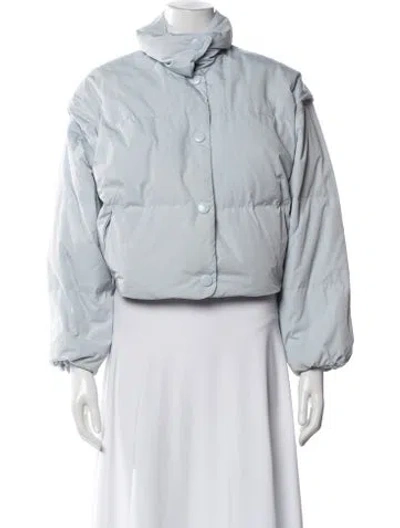 Pre-owned A.l.c Nylon Down Jacket In Blue