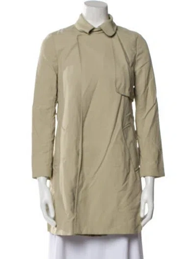 Pre-owned A.l.c Nylon Trench Coat In Neutral