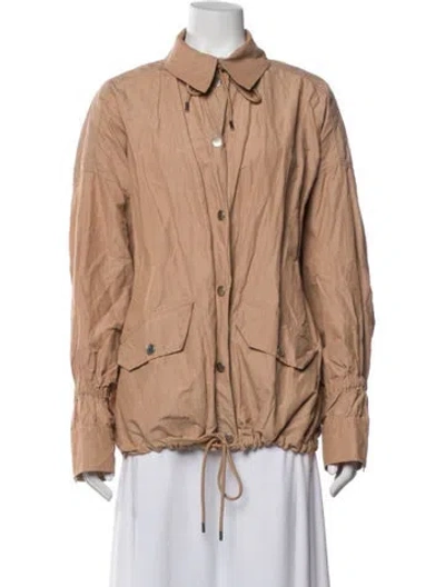 Pre-owned A.l.c Nylon Utility Jacket In Neutrals