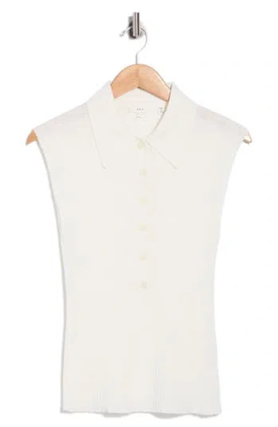 A.l.c . Ollie Polo Top In White