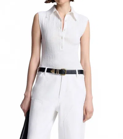A.l.c Ollie Sleeveless Top In Bright White