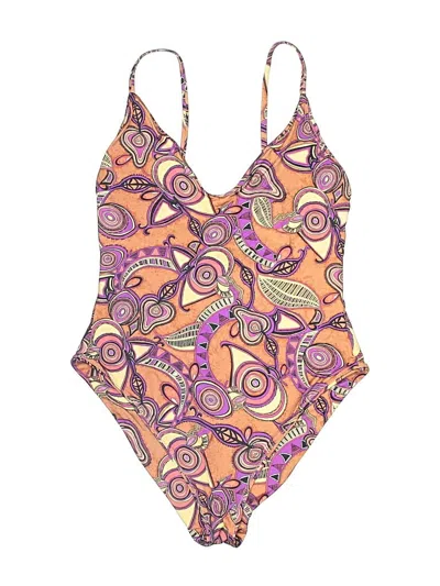 Pre-owned A.l.c One Piece Swimsuit In Purple
