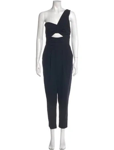 Pre-owned A.l.c One-shoulder Jumpsuit In Blue