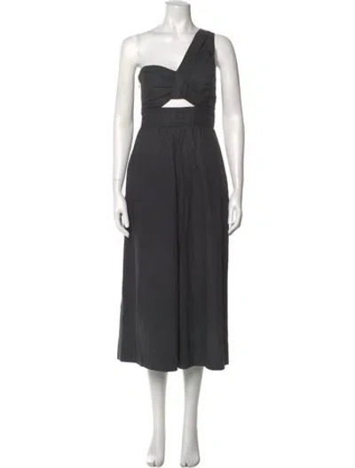 Pre-owned A.l.c One-shoulder Jumpsuit In Gray