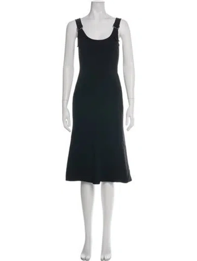 Pre-owned A.l.c One-shoulder Mini Dress In Yellow