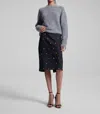 A.l.c Opal Skirt In Charcoal