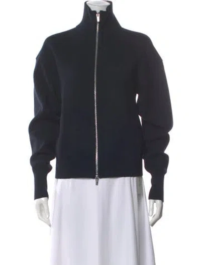 Pre-owned A.l.c Open Front Sweater In Gray