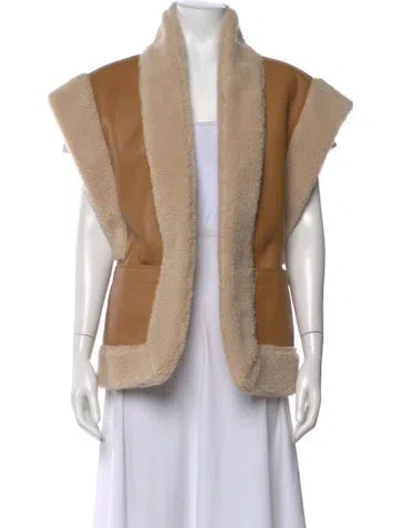 Pre-owned A.l.c Open Front Sweater In Neutral