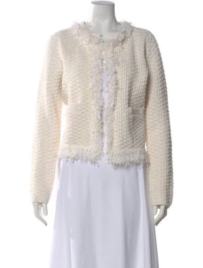 Pre-owned A.l.c Open Front Sweater In Neutral