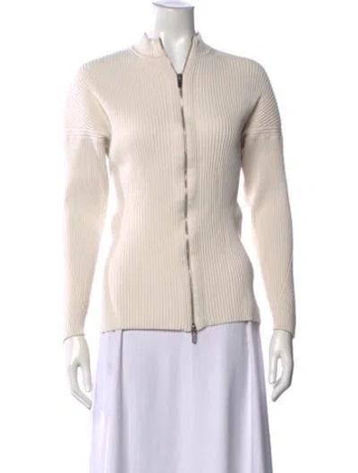 Pre-owned A.l.c Open Front Sweater In Neutral