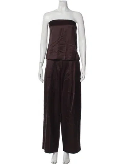 Pre-owned A.l.c Pant Set W/ Tags In Brown