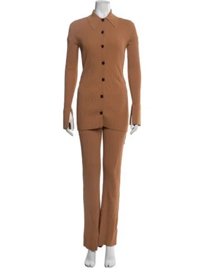 Pre-owned A.l.c Pantsuit In Brown