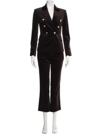 Pre-owned A.l.c Pantsuit In Burgundy