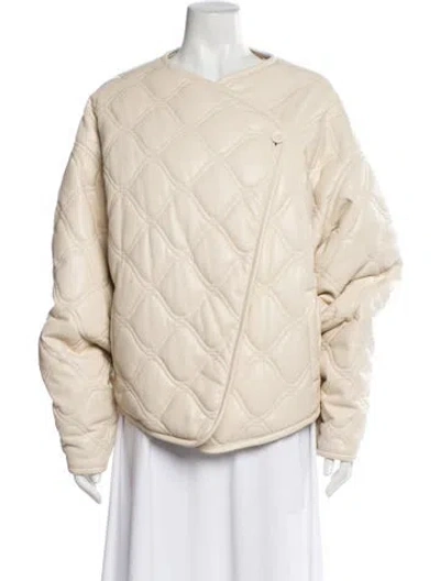 Pre-owned A.l.c Patterned Jacket In Neutral