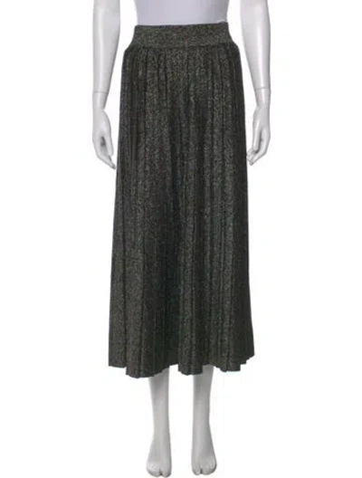 Pre-owned A.l.c Patterned Long Skirt In Multi