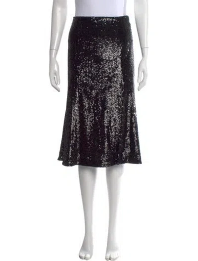 Pre-owned A.l.c Patterned Midi Length Skirt In Multi