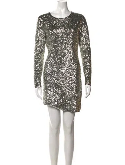 Pre-owned A.l.c Patterned Mini Dress