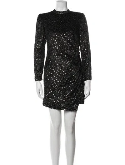 Pre-owned A.l.c Patterned Mini Dress In Multi