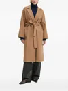 A.l.c Peter Coat In Brown
