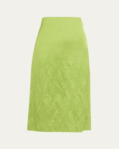 A.l.c Phoebe Midi Skirt In Green