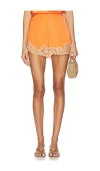 A.l.c . Pipa Short In Orange
