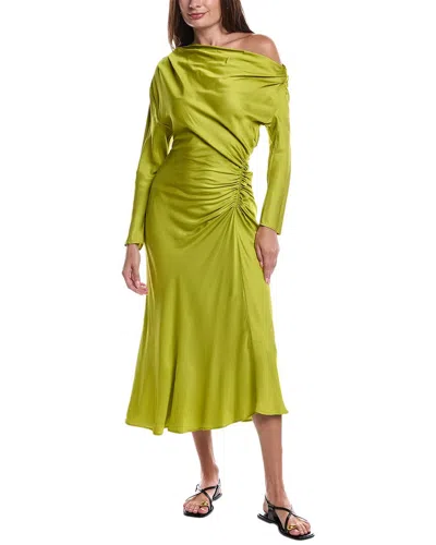 A.l.c . Piper Midi Dress In Green