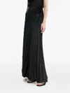 A.l.c Bianca Pleated Maxi Skirt In Black