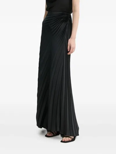 A.L.C PLEATED MAXI SKIRT