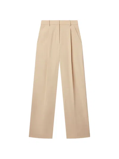 A.l.c Pleated Trousers In Neutral