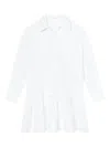 A.l.c Brooke Long-sleeve Drop-waist Mini Dress